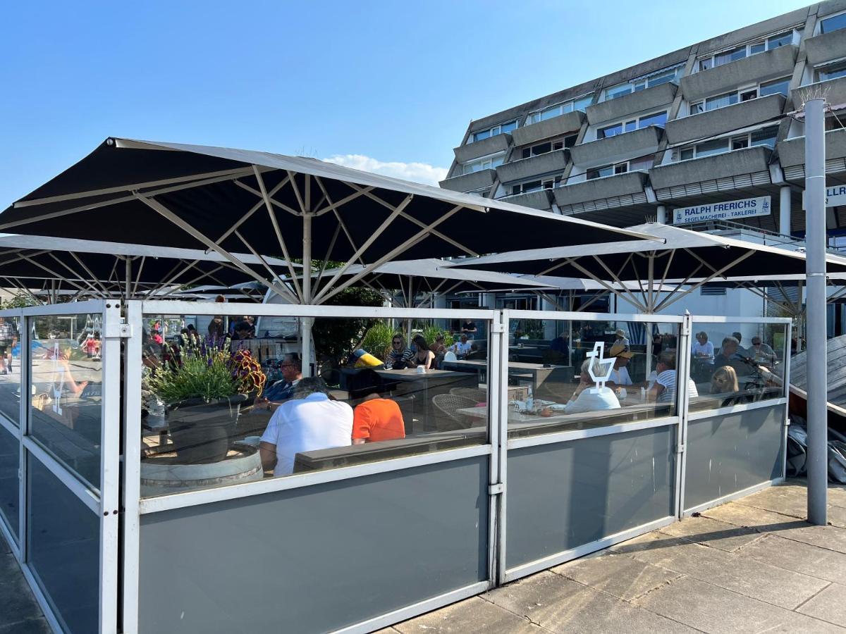 Ferienwohnung 1 Zimmer App Ankerplatz 43 Im Olympiazentrum Kiel Bagian luar foto