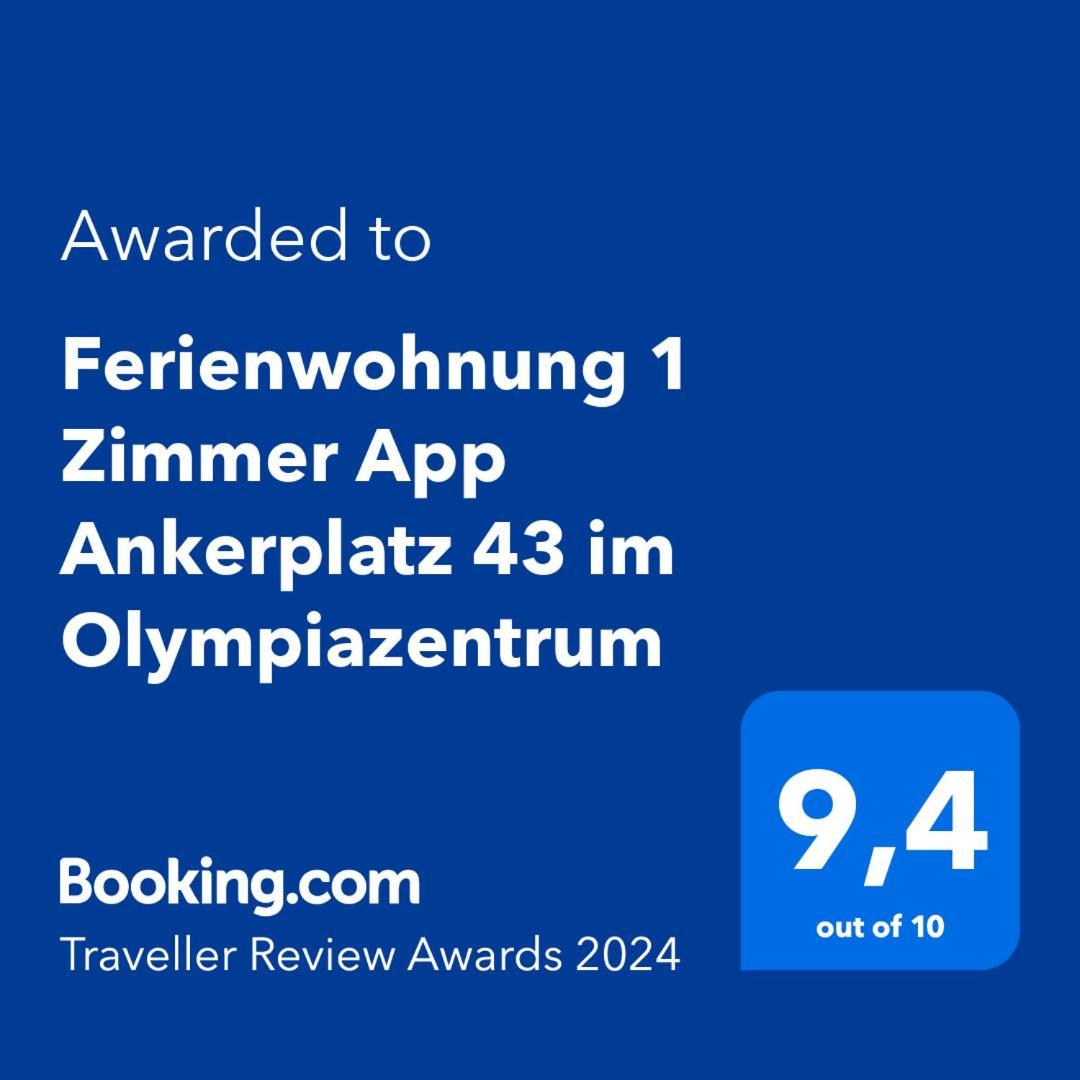 Ferienwohnung 1 Zimmer App Ankerplatz 43 Im Olympiazentrum Kiel Bagian luar foto